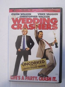 Wedding Crashers - Uncorked (Unrated Full Screen Edition) - DVD - VERY GOOD - Imagen 1 de 2