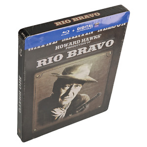 Rio Bravo SteelBook Blu-ray 2015 France Édition limitée John Wayne Region Free