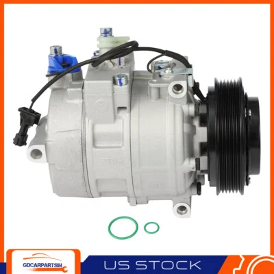 AC A/C Compressor For Saab 9-5 2.3L 2003-2009 9-5 3.0L 2003-2003 High Quality Foto 1 de 4