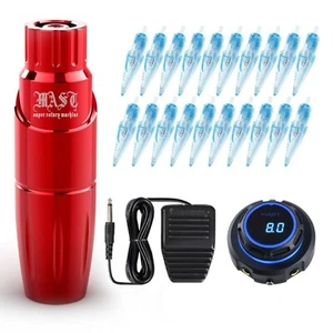 Dragonhawk Mast Tour Tattoo Kit Maschine Profi Leistungsstark Stift Netzteil - Bild 1 von 97