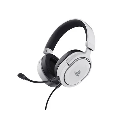 Trust GXT 498 FORTA für PS5 weiß Gaming-Headset Ohrumschließende Kopfhörer  - Bild 1 von 4