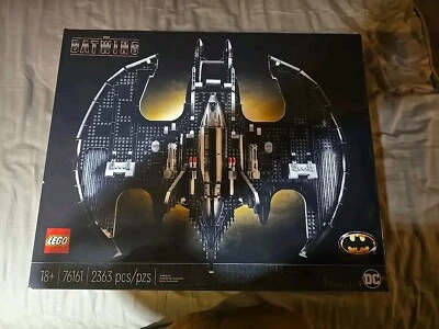 LEGO DC COMICS SUPER HEROES SET 76161 1989 BATWING NEW (RETIRED) Sealed - Image 1 of 4