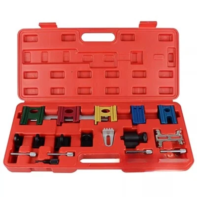 19 Piece Full Trim Timing Belt Retainer Set Comprehensive Engine Belt Tools - Image 1 of 4