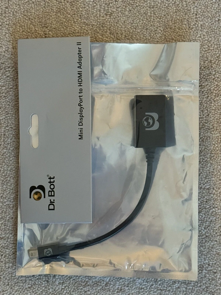 Dr Bott Mini DisplayPort to HDMI Adapter 2 - Image 1 of 1