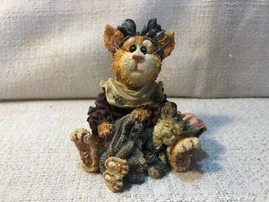 Boyds Bear Purrstone Maddie Purrkins Puddytat Cat Nap 3E Figurine 371001 - Picture 1 of 7