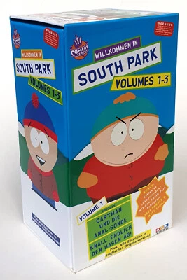 Willkommen in SOUTH PARK Volumes 1-3 VHS Video deutsch/englisch RTL 1997 + Bonus - Bild 1 von 2