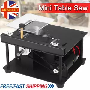 Mini Table Saw Woodworking Cutting Tool Polish Machine Bench Saw Multifunctional - Picture 1 of 12