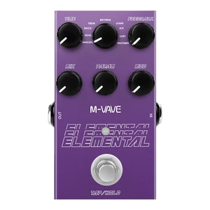 Pedal de efectos de retardo de guitarra elemental M-Vave / 9 efectos de retardo - Imagen 1 de 15
