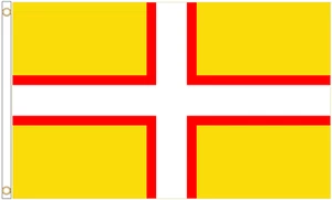 Dorset Polyester Flag - Choice of Sizes - Picture 1 of 3