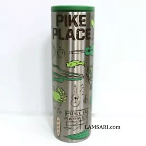 Starbucks Been There Series Pike Place Stainless Steel Vacuum Insulated Tumbler - Picture 1 of 6