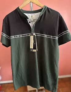 Scott James kurzärmliges Poloshirt mit 3 Knöpfen Herren Größe Large, neu mit Etikett - Bild 1 von 4