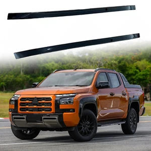 Aluminum Roof Rail Racks Side Rail Bar For Mitsubishi Triton L200 LC2T 2023 2024 - Picture 1 of 7