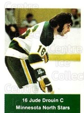1974-75 NHL Action Stamps #139 Jude Drouin