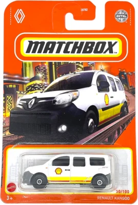Matchbox 2022 - Renault Kangoo [White] Shell Tampo 30/100 - Image 1 of 4