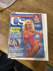 US Weekly Suzanne Somers Elvis Gene Simmons Dan Marino Linda Ronstadt Madonna - Picture 1 of 1