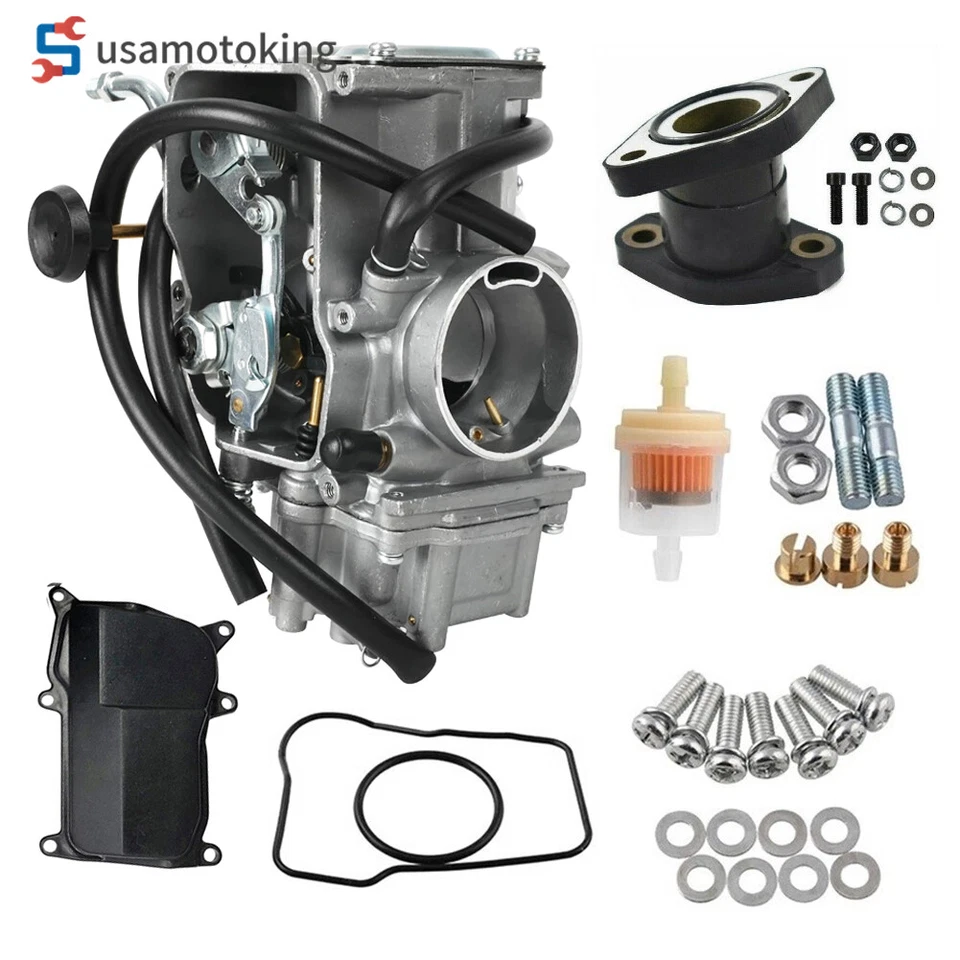 NUEVO CARBURADOR COMPATIBLE CON YAMAHA KODIAK 400 YFM 400 YFM400FW 4x4 1999 99 ATV YFM400 Foto 1 de 4