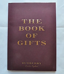 Burberry The Book Of Gifts 2016 Holiday Catalog Accessories Bags Monograms - Picture 1 of 5