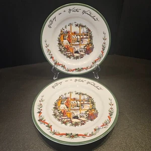 10 Pc. "Winter Wonderland" Salad Plates, Bowls, Serving Bowls (#414, 415, 416) - Picture 1 of 36