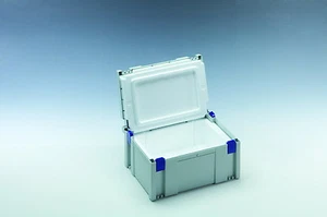 TANOS Isolier Systainer Classic 3 lichtgrau Kühl-/ Warmhalte Box koppelb.> T Loc - Bild 1 von 1