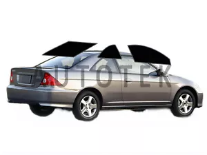 PreCut All Sides Window Film Any Tint Shade For Honda Civic Coupe 2001-2005 - Picture 1 of 11