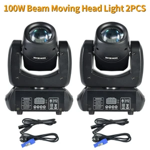 100w DMX 2PCS Moving Head Beam Spot Lighting Disco Private Room Moving Head Lamp - Bild 1 von 16