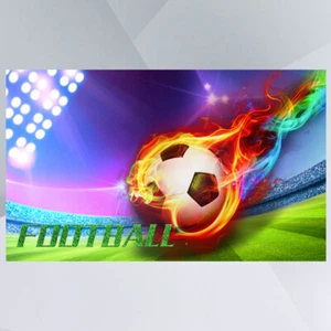 Photo Background Football Field Cloth Photography Background Wall Props 90x150cm - Picture 1 of 12