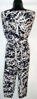 Ann Taylor Loft - Women's Strapless Linen Tropical Jumpsuit - Size  6- MSRP: $98