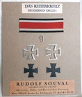 German "WW2" knights cross by Souval, FIRST PATTERN