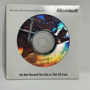 Microsoft Office Home and Student 2007 Software Disc And Product Key - Picture 1 of 5