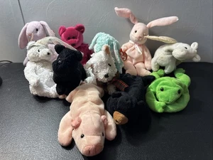 TY beanie babies Lot of 11, See Description & Pictures - Picture 1 of 15