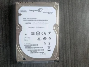 Seagate Momentus 7200.4 500GB Internal 7200RPM 2.5" (ST9500420AS) HDD - Afbeelding 1 van 2