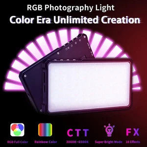 Colorful VIJIM VL-3 LED Video Photo Light Panel Full Color Photography Lighting - Picture 1 of 12