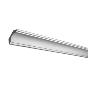 2-3/8 in. x 2-3/8 in. x 94-1/2 in. Plain Polyurethane Crown Moulding Pro Pack... - Picture 1 of 5