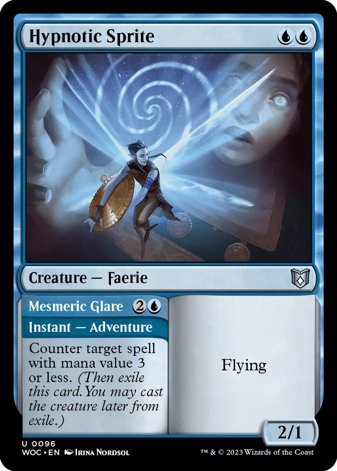 MTG Hypnotic Sprite English WOC - Image 1 of 1