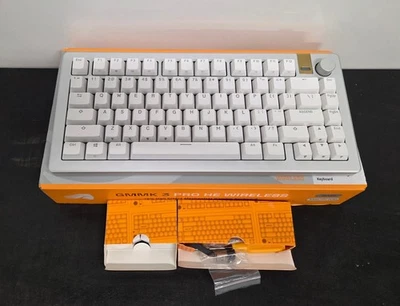 Glorious GMMK 3 PRO HE 75% Wireless Gaming Keyboard - Silver, Hall-Effect Switch - Image 1 of 3
