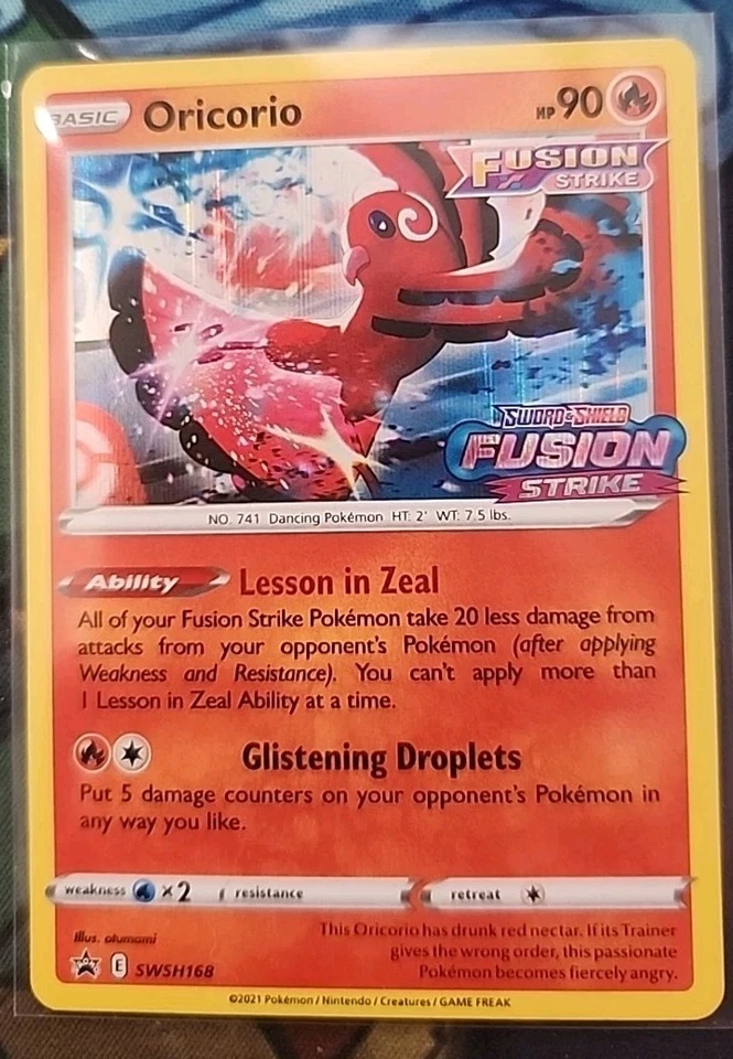 Oricorio - (Prerelease) SWSH168 SWSH: Sword & Shield Promo Cards Holo - Image 1 of 2