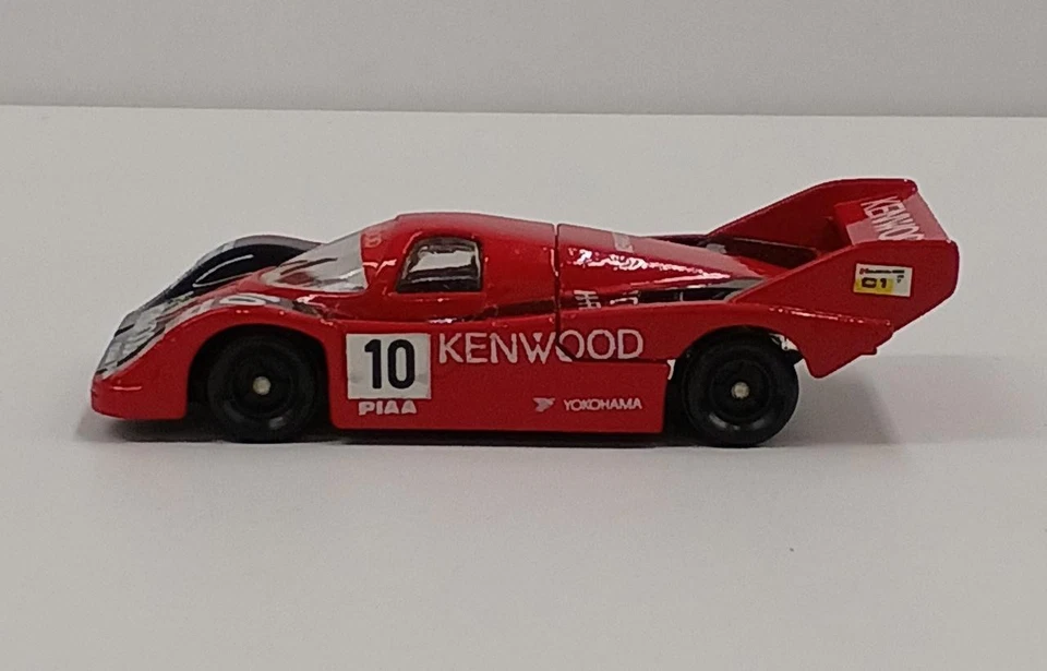 TOMY Tomica F36 Porsche 956 KENWOOD #10 1/66 Gulliver Model Car Japan Rare - Image 1 of 4