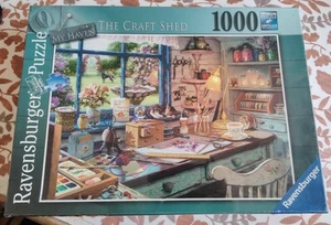 Ravensburger - The Craft Shed 1000pc Jigsaw Puzzle - Sealed - Picture 1 of 6
