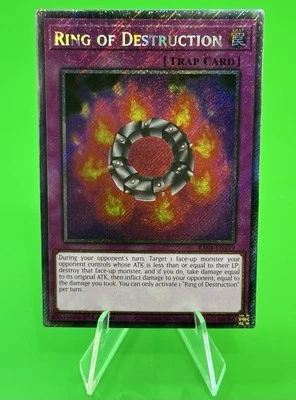 Yu-Gi-Oh Quarter Century Stampede Ring of Destruction PSR RA04-EN119 NM!!! - Image 1 of 3