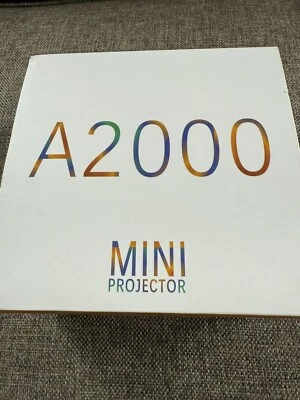 Irari A2000 Mini Projector Portable Home Theater Projector - Image 1 of 4