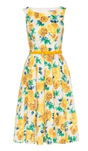 Review Olivia Floral Dress Size 6 - Picture 1 of 7