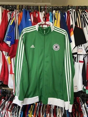 ALEMANIA 2012 2013 FÚTBOL FÚTBOL PISTA CHAQUETA ADIDAS X18607 talla L HOMBRE VERDE Foto 1 de 4