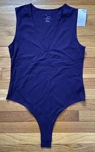 A New Day Woman’s Body Suit Blue Tank Top Style Sleeveless Size Medium NWT - Picture 1 of 7