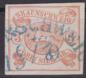 == AD Braunschweig Mi. 3 sellos de arco "Braunschweig", gato 350 € == - Imagen 1 de 1