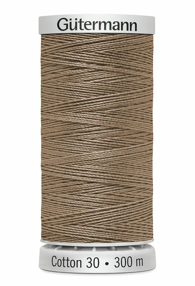 Gutermann Cotton 30, Colour 1128 MOCHA BEIGE, 300m Embroidery, Quilting Th - Image 1 of 1