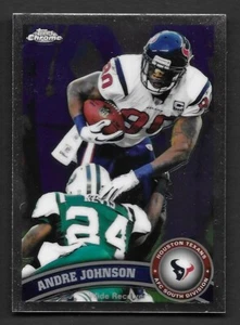 2011 Topps Chrome #60 Andre Johnson Houston Texans - Picture 1 of 1
