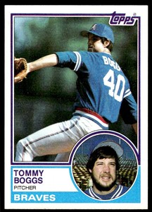 1983 Topps Tommy Boggs Atlanta Braves #649
