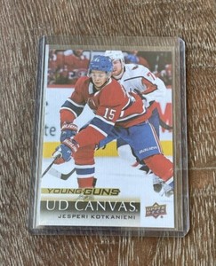 2018-19 Upper Deck UD Canvas Young Guns Jesperi Kotkaniemi #C223 Rookie RC
