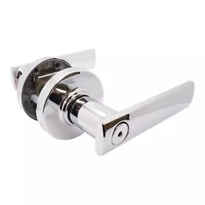 kwikset Vedani 730VDL RDT 26 720VDL passaggio privacy blocco leva cromato lucido - Foto 1 di 4