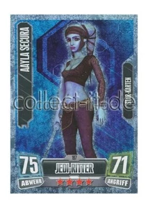 Force Attax Serie 2 197 - AAYLA SECURA - Jedi-Ritter - Die Republik - Star-Karte - Afbeelding 1 van 1